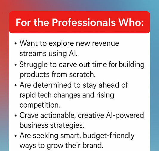 From Prompts to Profits: 300 AI Business Ideas