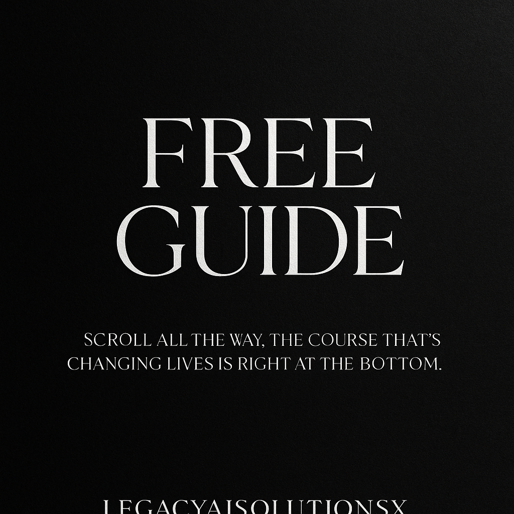 Confused About AI? Download The Free Guide To Start Your Online Business Today