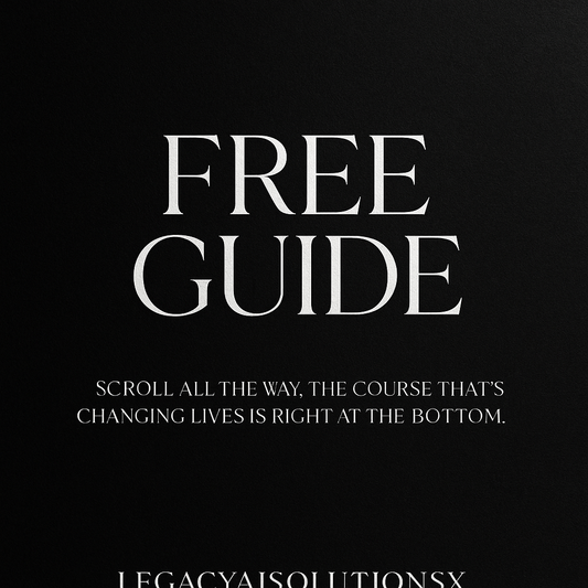 Confused About AI? Download The Free Guide To Start Your Online Business Today